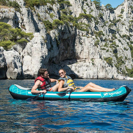 Sevylor Madison 2000026699 Φουσκωτό Kayak Θαλάσσης 2 Ατόμων Τιρκουάζ