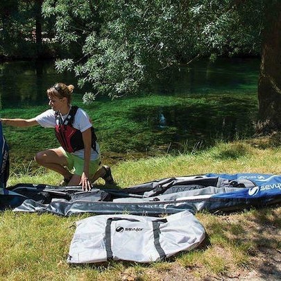 Sevylor Hudson 2000014708 Φουσκωτό Kayak Θαλάσσης 3 Ατόμων Πολύχρωμο