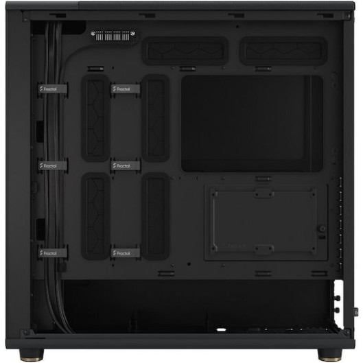Fractal Design North XL Gaming Full Tower Κουτί Υπολογιστή με Πλαϊνό Παράθυρο Charcoal Black TG Dark