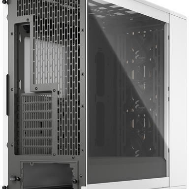 Fractal Design FD-C-NOR1X-04 Gaming Midi Tower Κουτί Υπολογιστή με Πλαϊνό Παράθυρο Chalk White