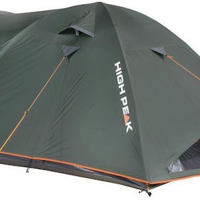 High Peak Nevada Σκηνή Camping Igloo Πράσινη 4 Εποχών για 3 Άτομα 53x17εκ.