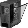 Deepcool CC560 v2 Gaming Midi Tower Κουτί Υπολογιστή με Πλαϊνό Παράθυρο Μαύρο
