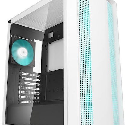 Deepcool CC560 V2 Gaming Midi Tower Κουτί Υπολογιστή με Πλαϊνό Παράθυρο Λευκό