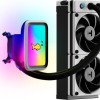 HYTE Thicc Q60 Υδρόψυξη Επεξεργαστή Διπλού Ανεμιστήρα 120mm για Socket AM4/AM5/1700/1200/115x με RGB Φωτισμό
