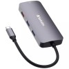 Verbatim CMH-9 USB-C Docking Station με HDMI 4K PD Ethernet Γκρι