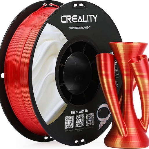 Creality3D PLA 3D Printer Filament 1.75mm Κόκκινο 1kg