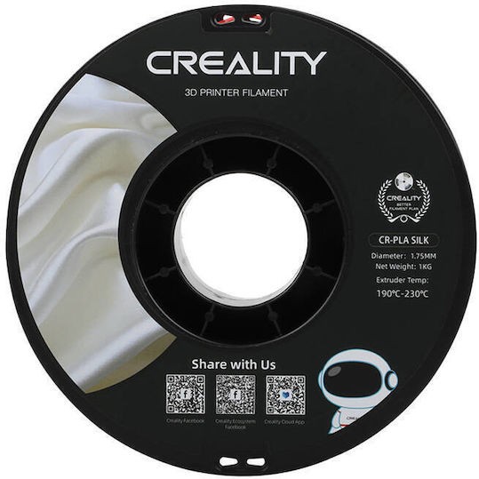 Creality3D PLA 3D Printer Filament 1.75mm Κόκκινο 1kg