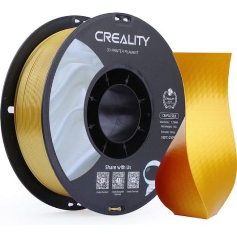 Creality3D PLA 3D Printer Filament 1.75mm Κίτρινο 1kg