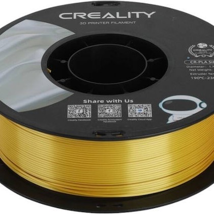 Creality3D CR PLA 3D Printer Filament 1.75mm Silk Golden 1kg (Spool)