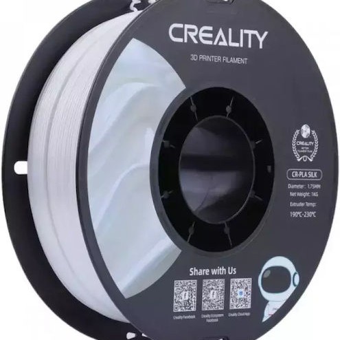 Creality3D CR PLA 3D Printer Filament 1.75mm Silk White 1kg (Spool)