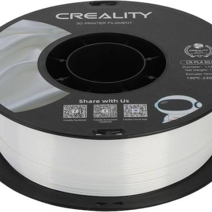 Creality3D CR PLA 3D Printer Filament 1.75mm Silk White 1kg (Spool)