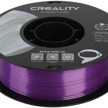 Creality3D PLA 3D Printer Filament 1.75mm Μωβ 1kg