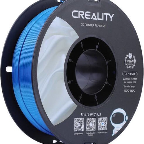 Creality3D PLA 3D Printer Filament 1.75mm Μπλε 1kg