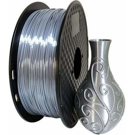 Creality3D PLA 3D Printer Filament 1.75mm Ασημί 1kg (Spool)