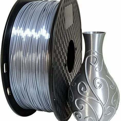 Creality3D PLA 3D Printer Filament 1.75mm Ασημί 1kg (Spool)