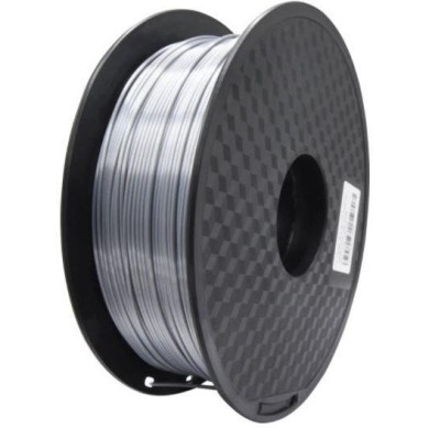 Creality3D PLA 3D Printer Filament 1.75mm Ασημί 1kg (Spool)