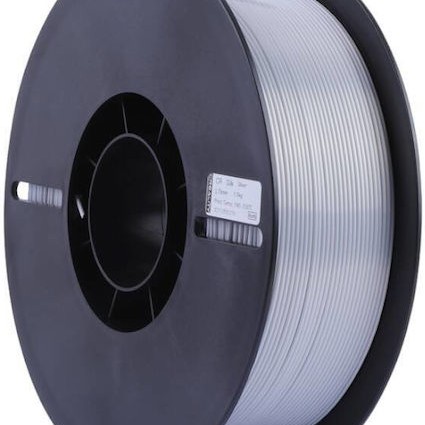 Creality3D PLA 3D Printer Filament 1.75mm Ασημί 1kg (Spool)