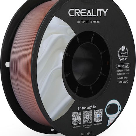 Creality3D CR PLA 3D Printer Filament 1.75mm Silk Rainbow 1kg (Spool)