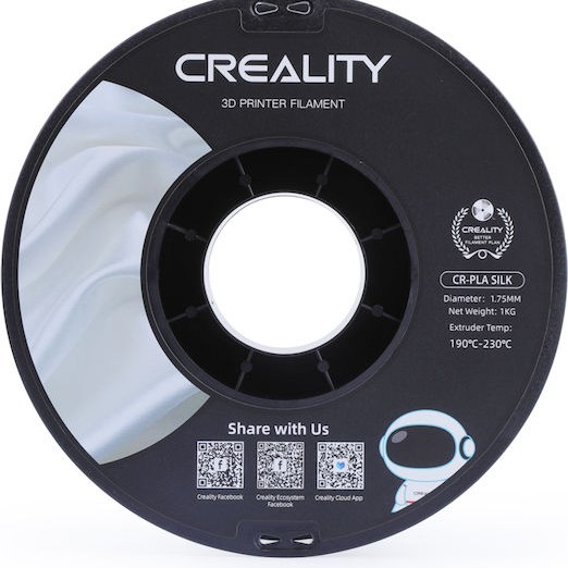 Creality3D CR PLA 3D Printer Filament 1.75mm Silk Rainbow 1kg (Spool)
