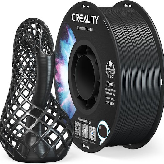 Creality3D ABS 3D Printer Filament 1.75mm Μαύρο 1kg (Spool)