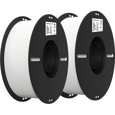 Creality3D PLA 3D Printer Filament 1.75mm Λευκό 2kg