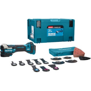 Makita Παλινδρομικό Πολυεργαλείο Brushless 18V Solo με Ρύθμιση Ταχύτητας