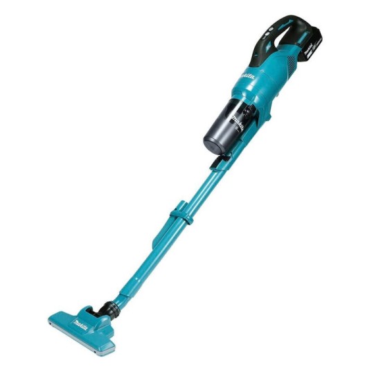 Makita Επαναφορτιζόμενη Σκούπα Stick 18V Μπλε DCL286FZ