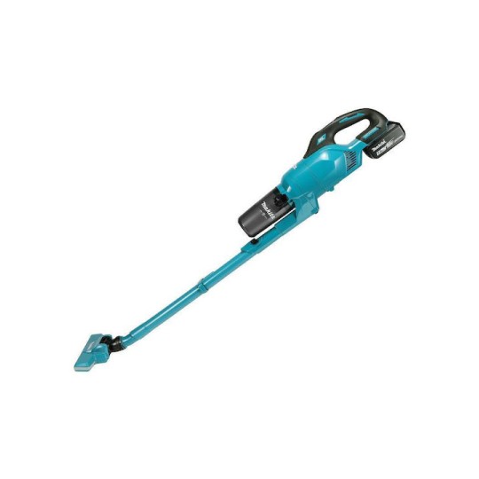 Makita Επαναφορτιζόμενη Σκούπα Stick 18V Μπλε DCL286FZ