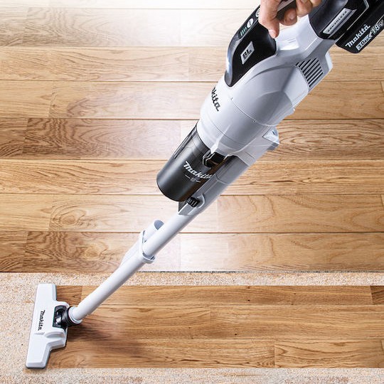 Makita Επαναφορτιζόμενη Σκούπα Stick 18V Μπλε DCL286FZ