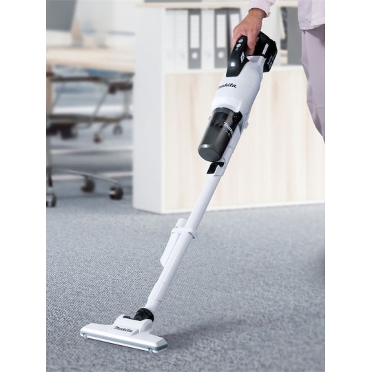 Makita Επαναφορτιζόμενη Σκούπα Stick 18V Μπλε DCL286FZ