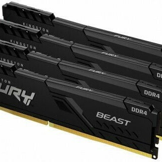Kingston FURY Beast DDR4 64GB RAM με 2x32GB Modules και Ταχύτητα 3200 για Desktop