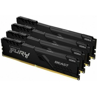 Kingston FURY Beast DDR4 64GB RAM με 2x32GB Modules και Ταχύτητα 3200 για Desktop