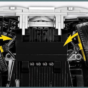 Cobi Τουβλάκια Citroen Traction Avant 11CV για 10+ Ετών 1900τμχ