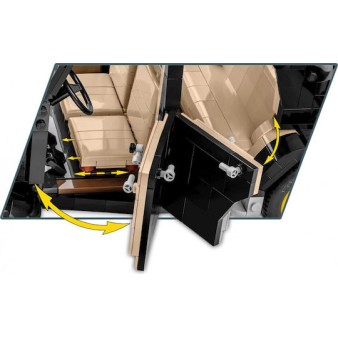 Cobi Τουβλάκια Citroen Traction Avant 11CV για 10+ Ετών 1900τμχ