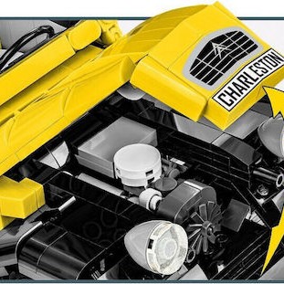 Cobi Τουβλάκια Citroen Charleston για 10+ Ετών 1465τμχ