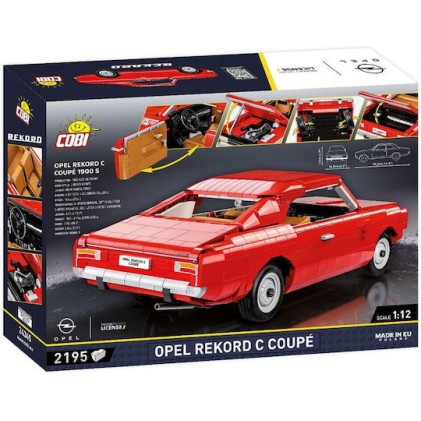 Cobi Τουβλάκια Opel Rekord C Coupe για 11+ Ετών 2195τμχ