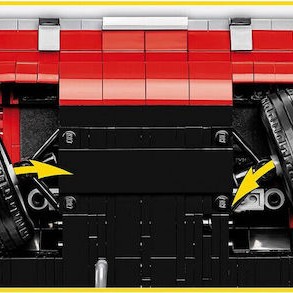 Cobi Τουβλάκια Opel Rekord C Coupe για 11+ Ετών 2195τμχ