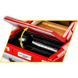 Cobi Τουβλάκια Opel Rekord C Coupe για 11+ Ετών 2195τμχ