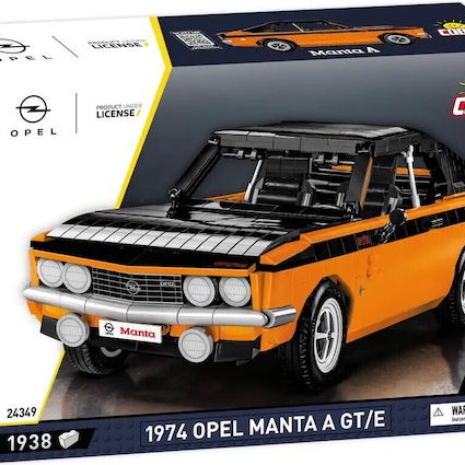 Cobi Τουβλάκια Opel Manta A GTE 1974 για 7+ Ετών 1938τμχ