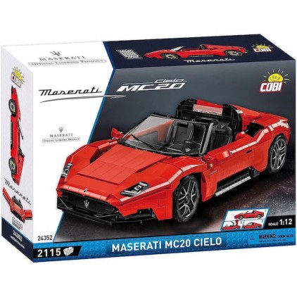 Cobi Τουβλάκια Maserati MC20 Cielo για 7+ Ετών 2115τμχ