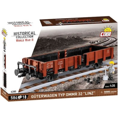 Cobi Τουβλάκια Historical Collection Wwii Guterwagen Typ Ommr 32 Linz για 7+ Ετών 584τμχ