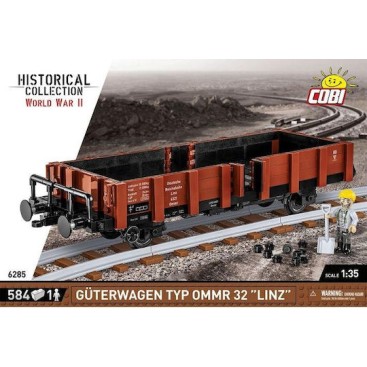 Cobi Τουβλάκια Historical Collection Wwii Guterwagen Typ Ommr 32 Linz για 7+ Ετών 584τμχ