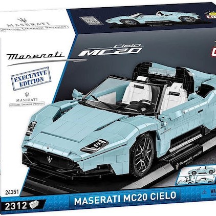 Cobi Τουβλάκια Maserati MC20 Cielo για 7+ Ετών 2312τμχ
