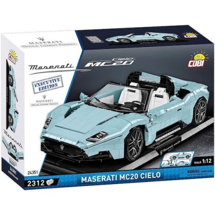 Cobi Τουβλάκια Maserati MC20 Cielo για 7+ Ετών 2312τμχ
