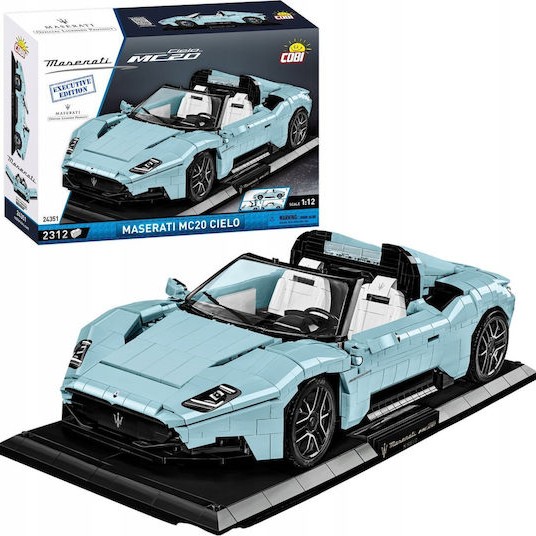 Cobi Τουβλάκια Maserati MC20 Cielo για 7+ Ετών 2312τμχ