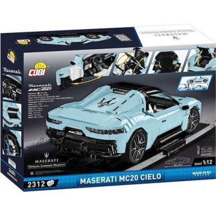 Cobi Τουβλάκια Maserati MC20 Cielo για 7+ Ετών 2312τμχ