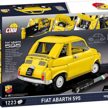 Cobi Τουβλάκια Fiat Abarth 595 - Executive Edition για 12+ Ετών 1223τμχ