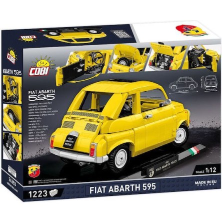 Cobi Τουβλάκια Fiat Abarth 595 - Executive Edition για 12+ Ετών 1223τμχ