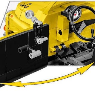 Cobi Τουβλάκια Fiat Abarth 595 - Executive Edition για 12+ Ετών 1223τμχ