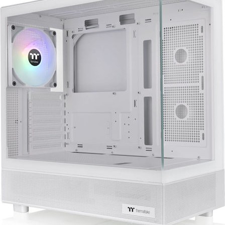 Thermaltake View 270 TG ARGB Midi Tower Κουτί Υπολογιστή με Πλαϊνό Παράθυρο Snow